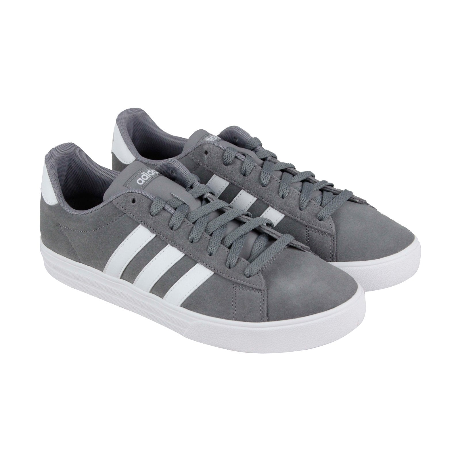Daily 2.0 DB0156 Mens Gray Suede Lace Up Lifestyle Sneakers Shoes