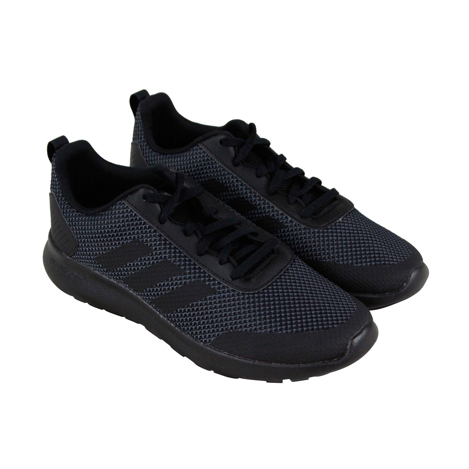 Argecy DB1455 Mens Black Canvas Lace Up Lifestyle Sneakers Shoes