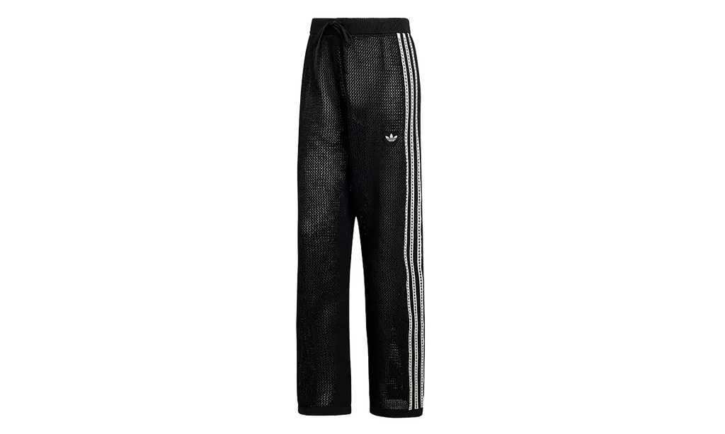 Knitted Crochet Firebird Track Pants WMNS "Black" KC6494