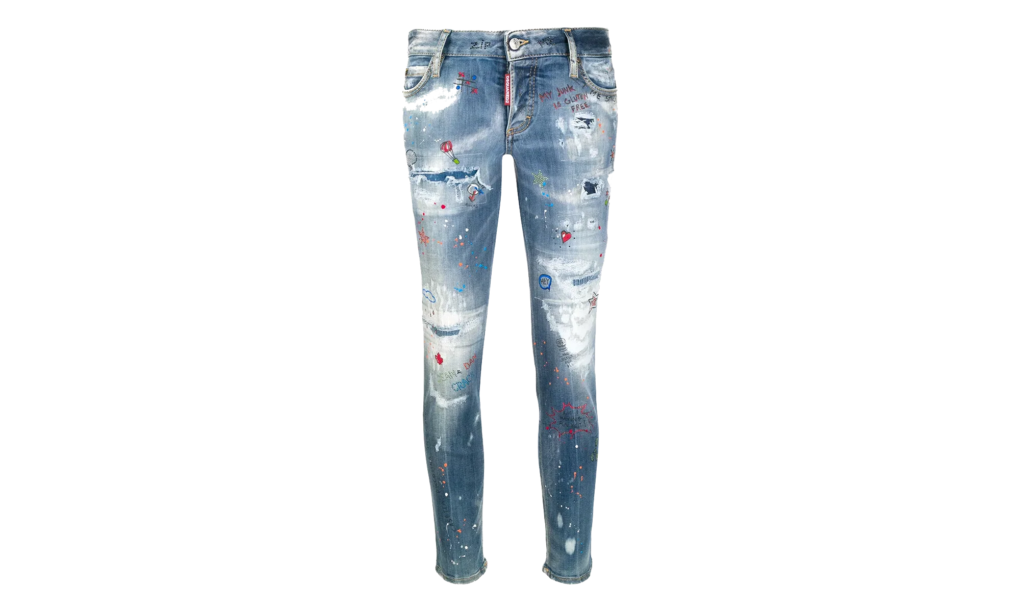 Jennifer Cropped Jeans WMNS "Blue Wash" S75LB0491S30708470