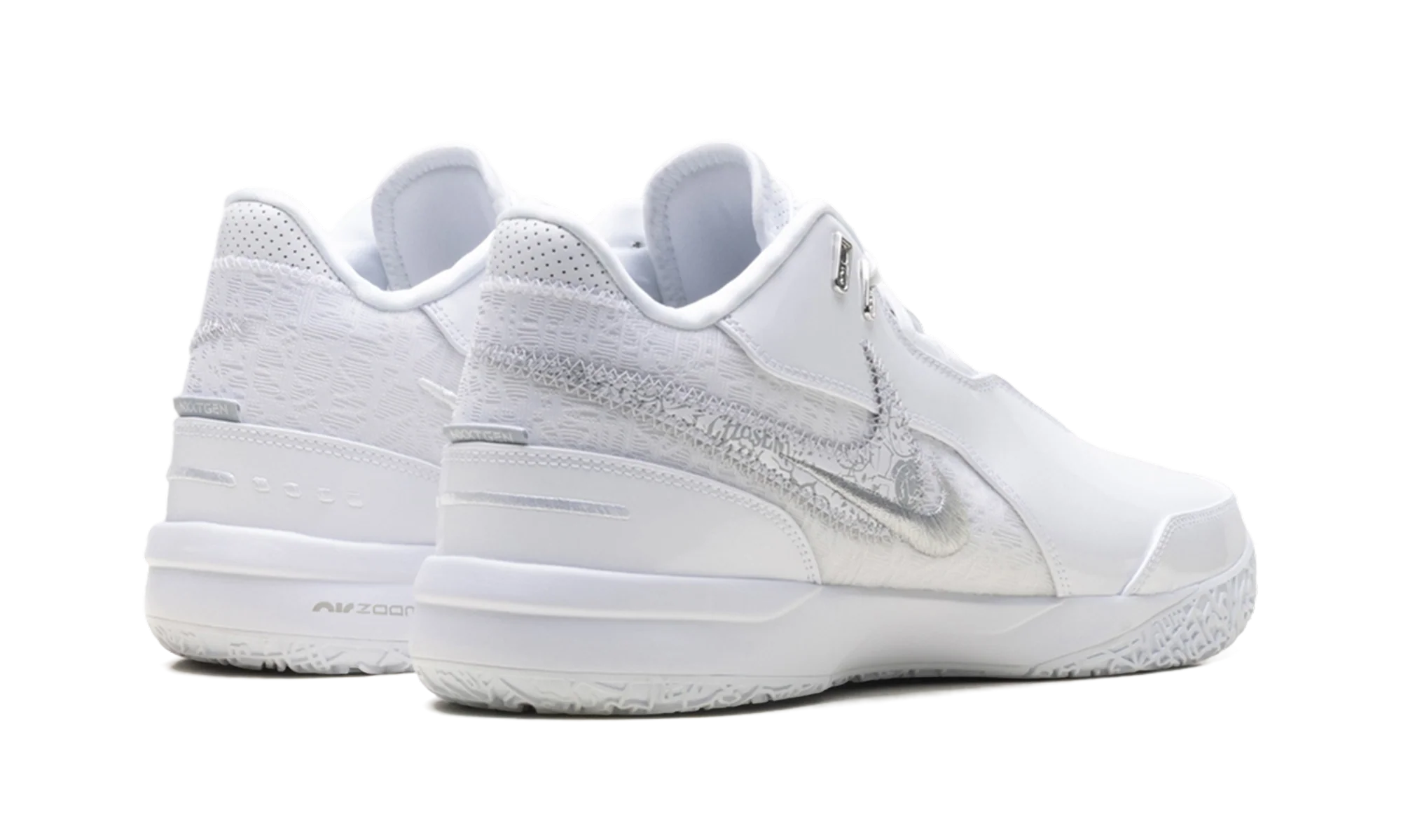 Zoom Lebron NXXT GEN AMPD "White Light Smoke Grey" FJ1566 102
