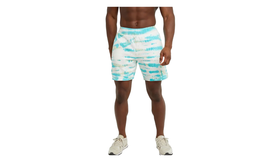 Lightweight Fleece Shorts "Wave Dye Portal Teal" 83140 586529AJGJ