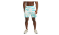 Lightweight Fleece Shorts "Wave Dye Portal Teal" 83140 586529AJGJ