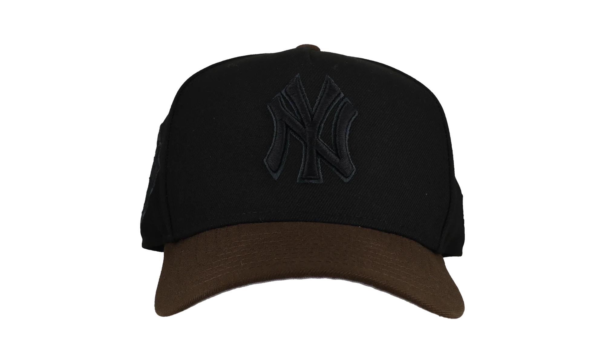 9FIFTY New York Yankees A Frame Snapback Hat "Walnut Blackout" NE340