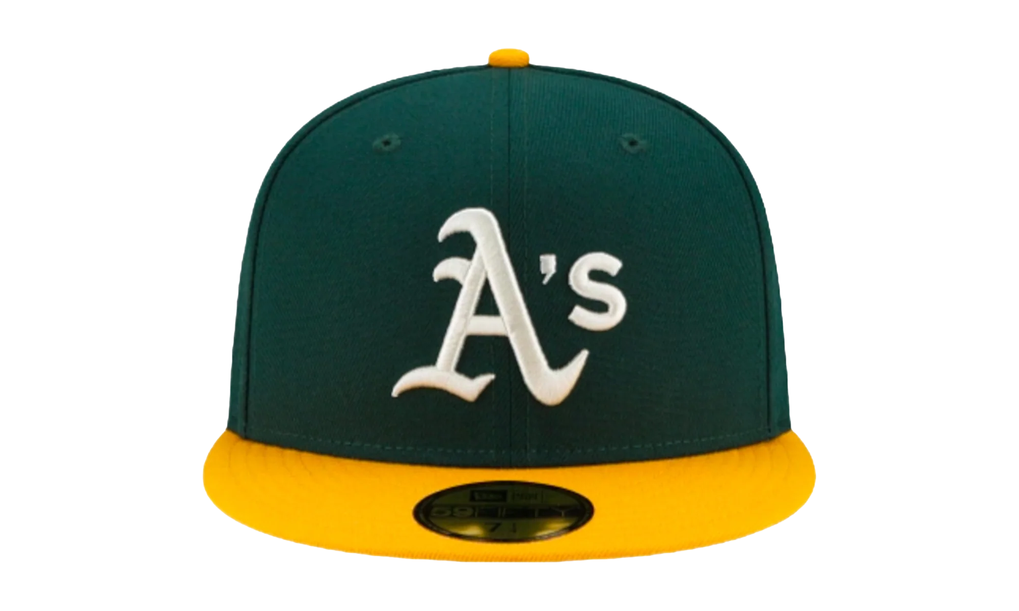 59FIFTY MLB Oakland Athletics Pop Sweat Fitted Hat "Green / Yellow" NE497