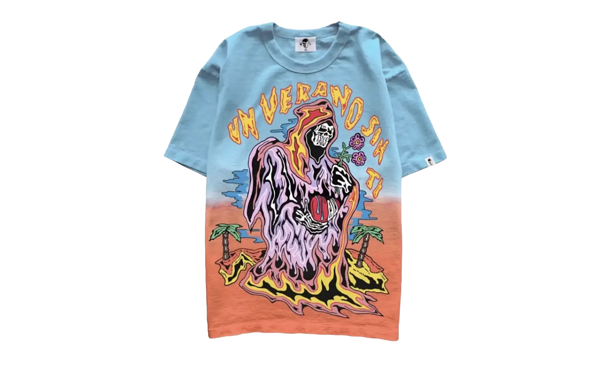 Bad Bunny "Un Verano Sin Ti" Ombre T-shirt "Blue" WL006