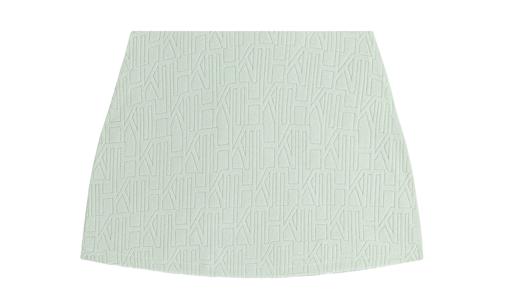 Vera Monogram Towel Skirt "Moss" khw060341 4008