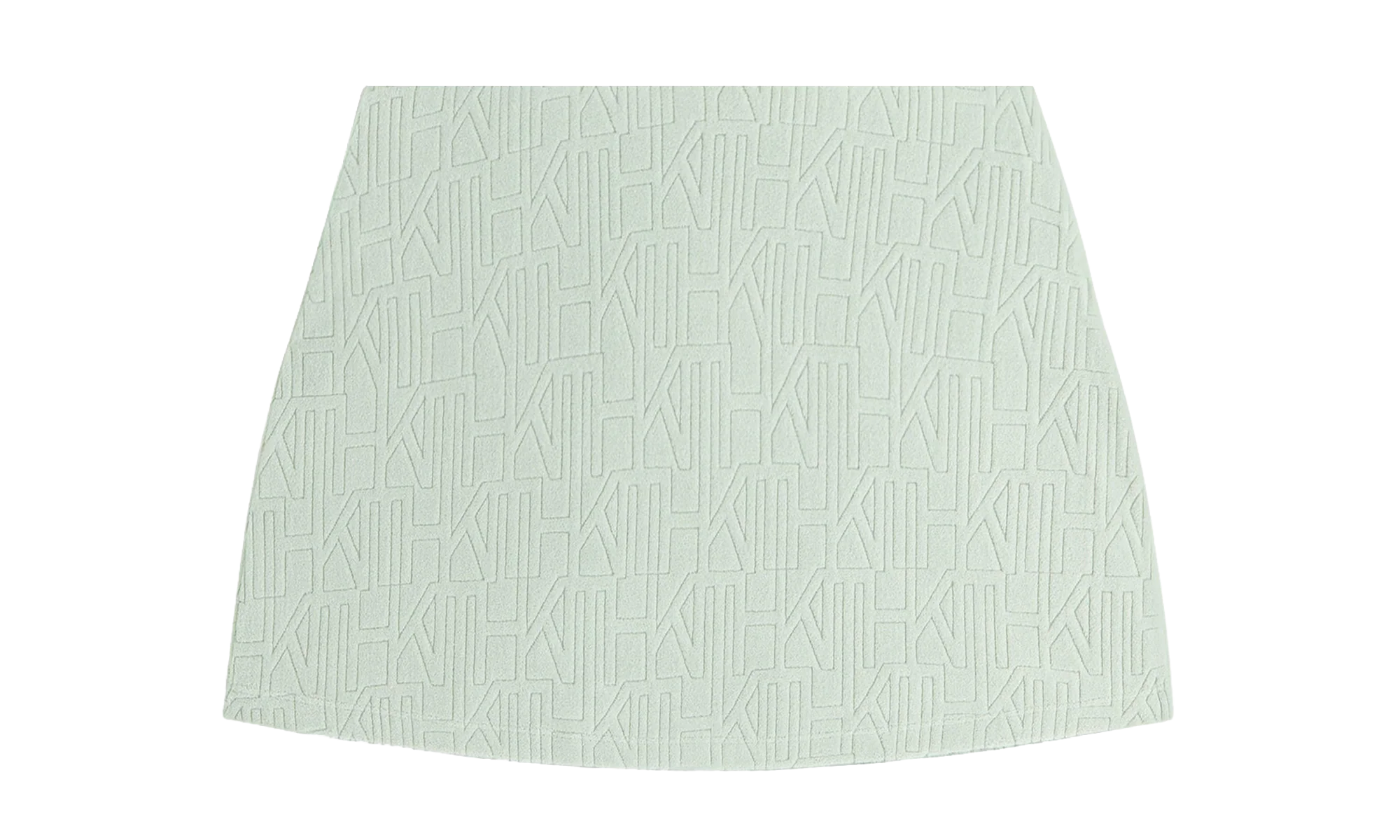 Vera Monogram Towel Skirt "Moss" khw060341 4008