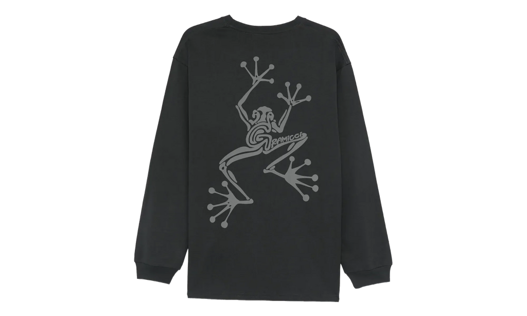 Sticky Hands LS Tee "Vintage Black" G6SU-T108-BLK