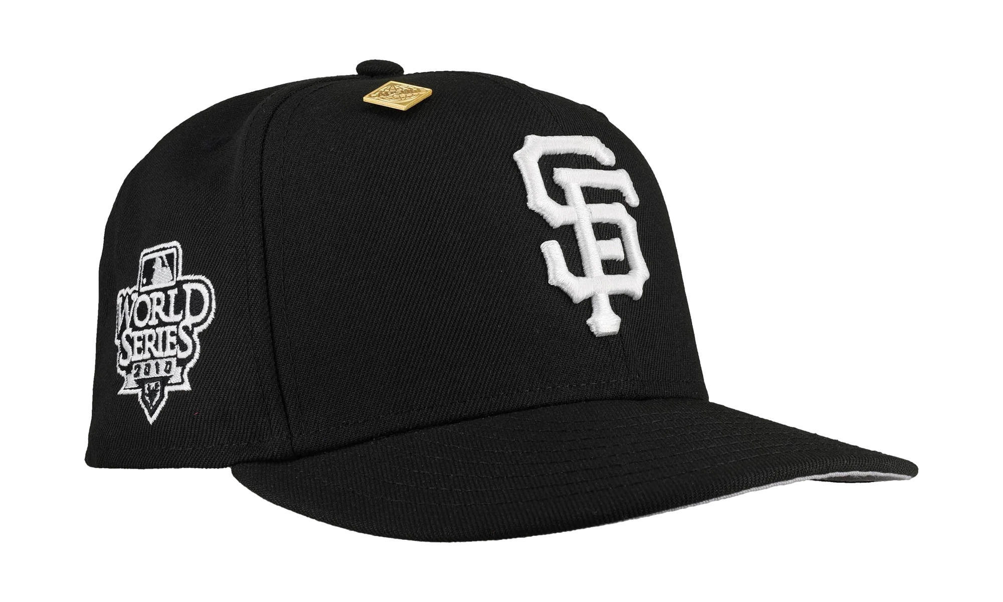 59FIFTY San Francisco Giants 2010 World Series Fitted Hat "Black / White" NE366