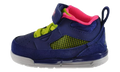 Jordan Flight 9.5 BP TD "Royal Blue Green Pink White" 684898 408