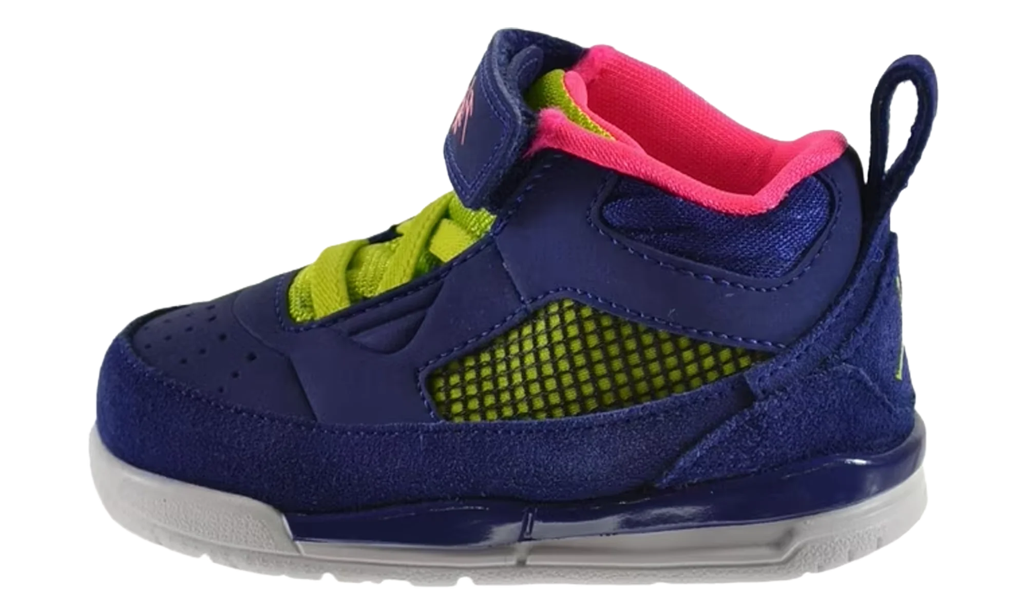 Jordan Flight 9.5 BP TD "Royal Blue Green Pink White" 684898 408