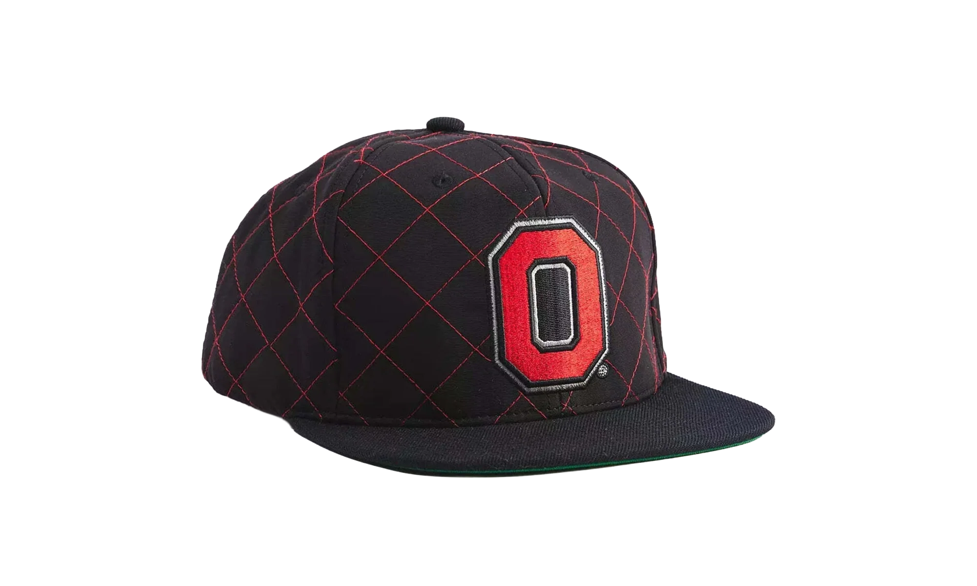 NCAA Quilted Taslan Snapback "Ohio State Buckeyes - Black" HHSS3170 OSTYYPPPBLCK