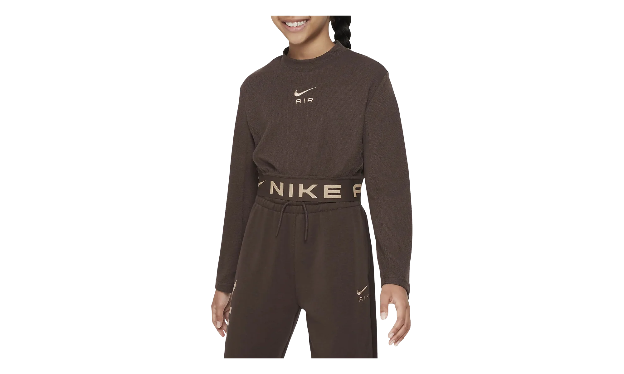 Air Long-sleeve Top GS "Baroque Brown / Hemp" FD2966 237