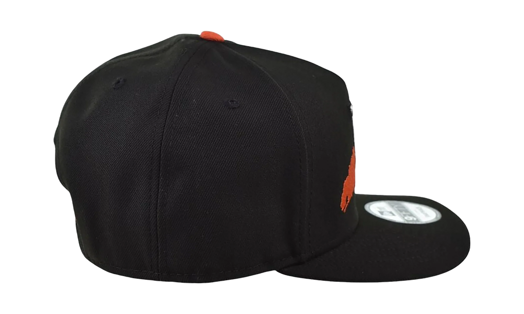 9FIFTY Long Island A-Frame Snapback "Black / Orange" 70975350