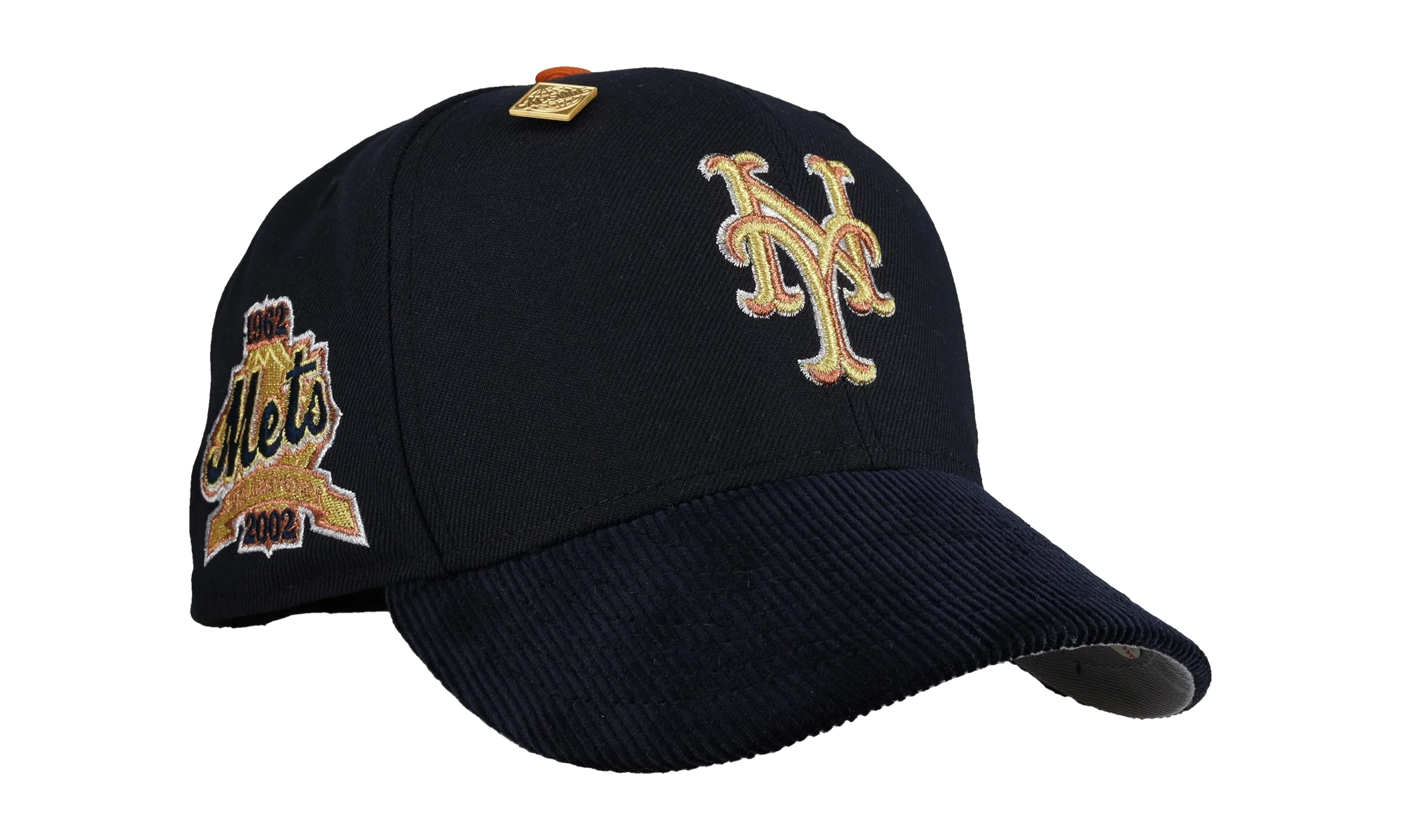 59FIFTY New York Mets 40th Anniversary Fitted Hat "Black / Navy Corduroy" NE415