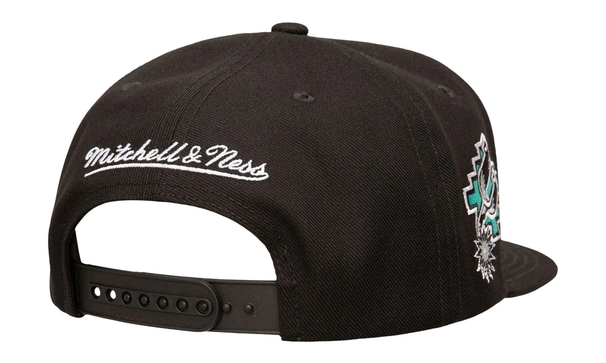 NBA Hardwood Classics Double Up Snapback Cap "San Antonio Spurs - Black" HS9644 SASBLCK