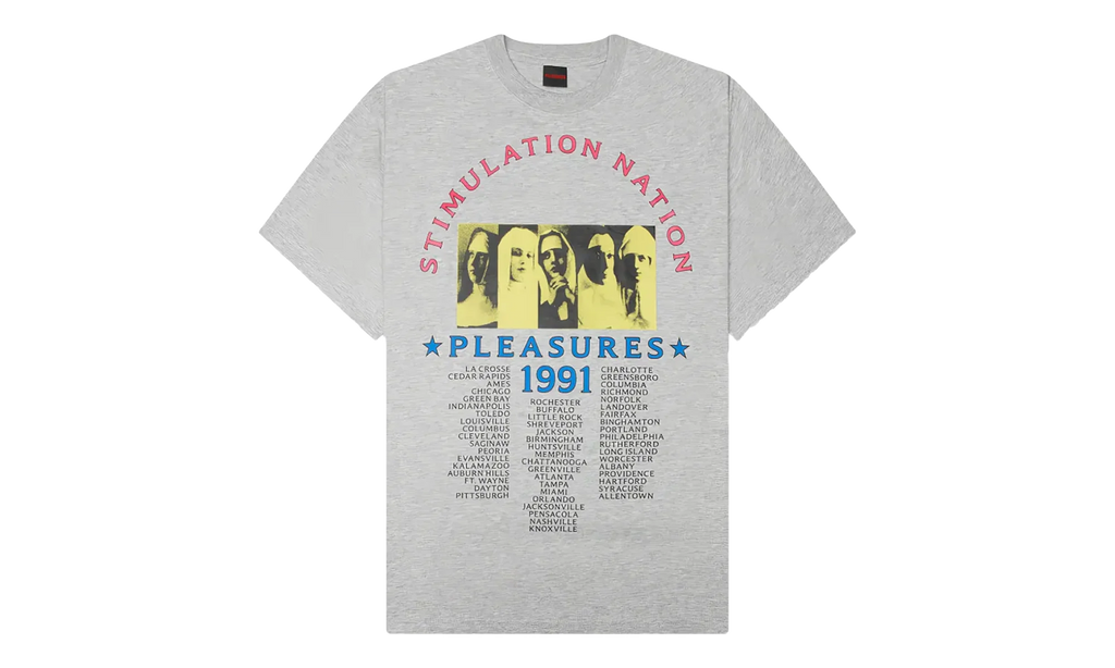 Stimulation SS Tee "Grey" P26SP066-HTR