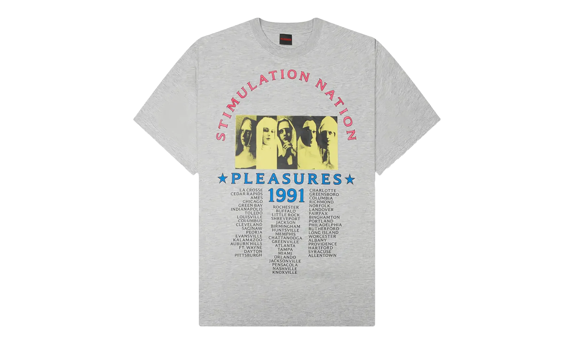 Stimulation SS Tee "Grey" P26SP066-HTR