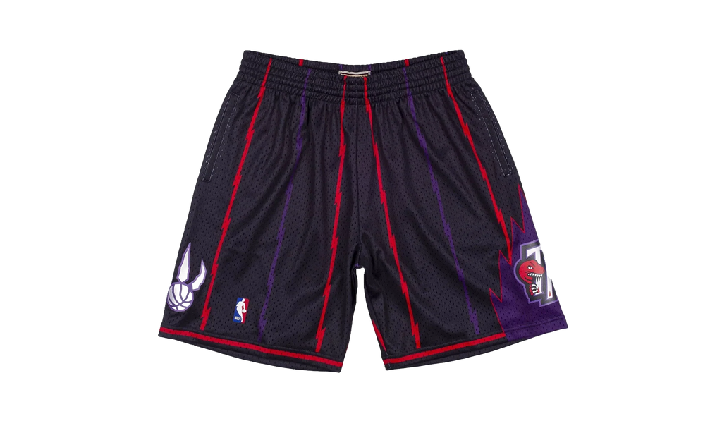 NBA Reload Swingman Shorts "1998 Toronto Raptors - Black" SMSHCP19292 TRABLCK98