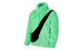 Sportswear Faux Fur Jacket WMNS "Green / Black" CU6558 328