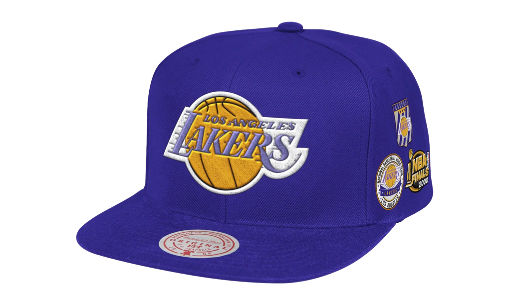 NBA LA Lakers HWC Finals Snapback Hat "Blue" 20057 LALPURP