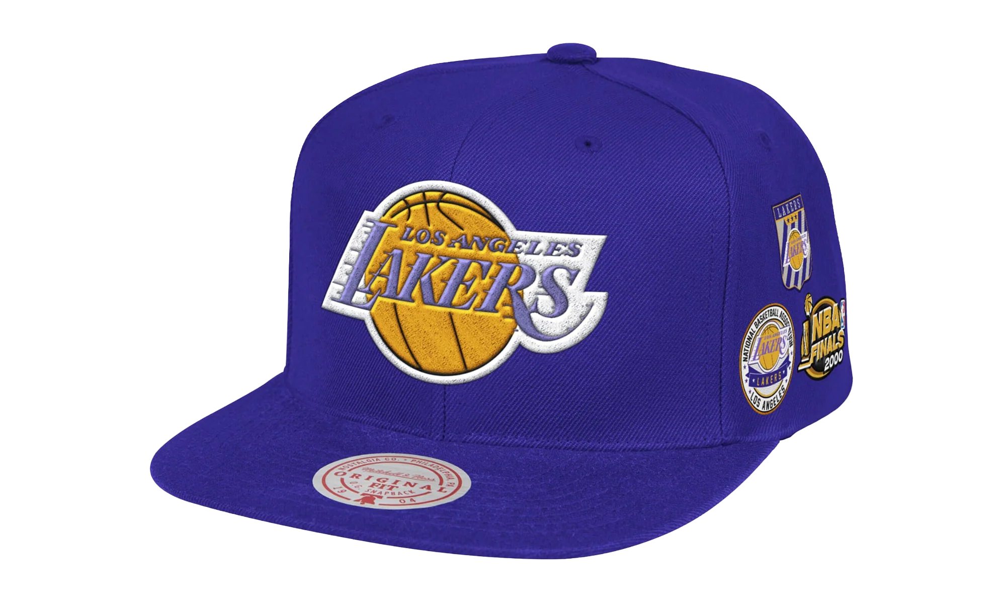 NBA LA Lakers HWC Finals Snapback Hat "Blue" 20057 LALPURP