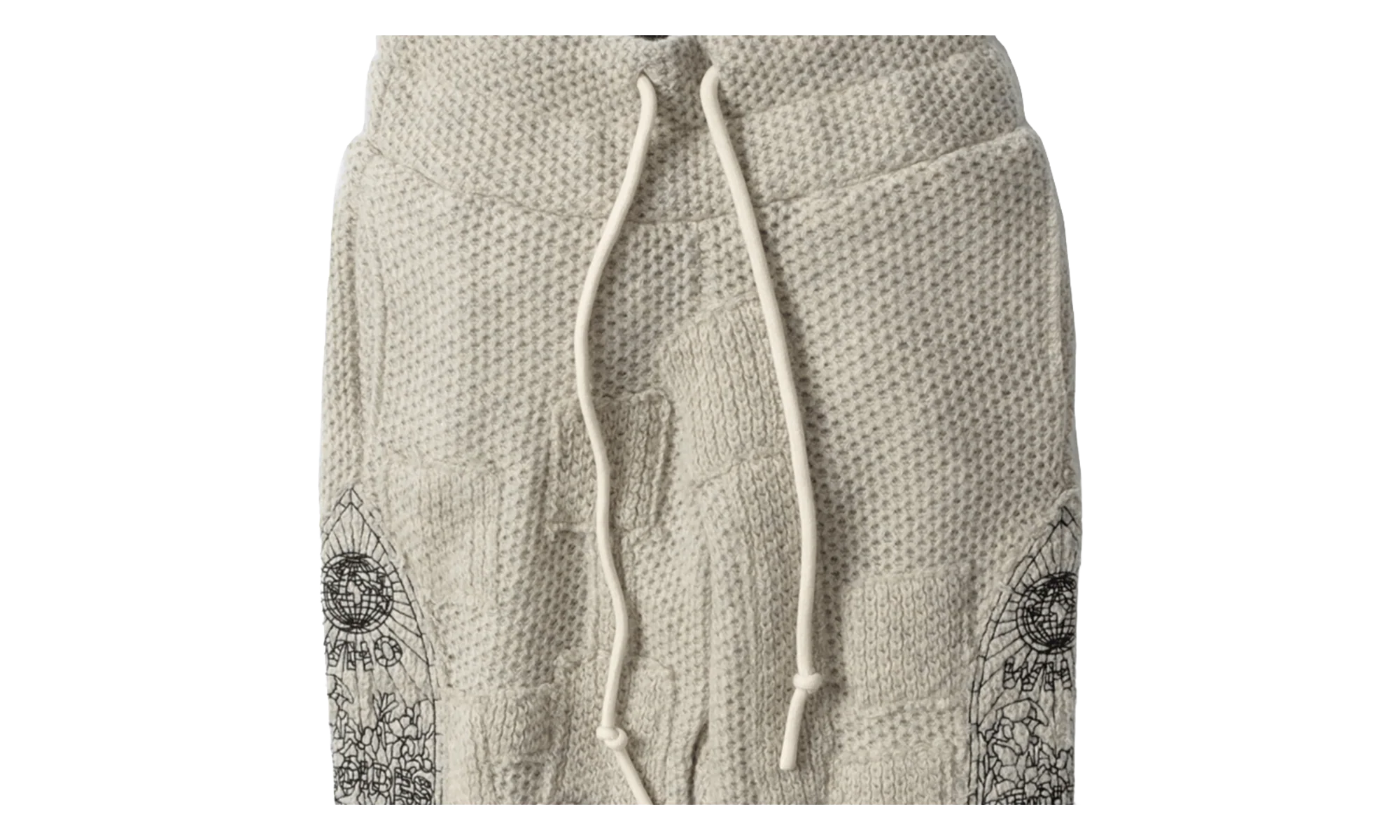 Waffle Window Sweatpants "Beige" WAFFLEWINDOWSWEATPANT IVORY