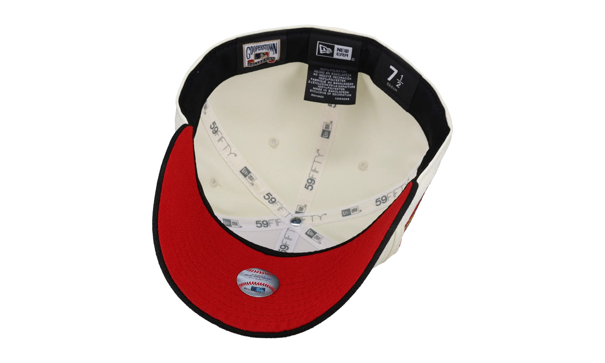 59FIFTY Chicago White Sox 2005 World Series Fitted Hat "Laurel Wreath Metallic" NE417
