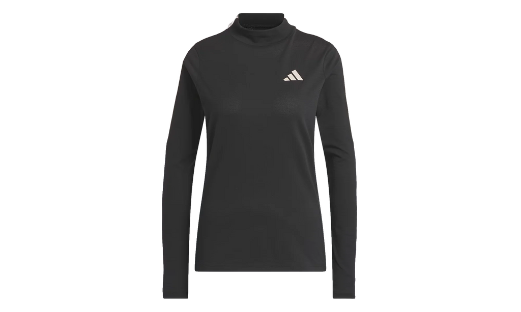 Made With Nature Mock Neck Tee WMNS "Black" IK4384