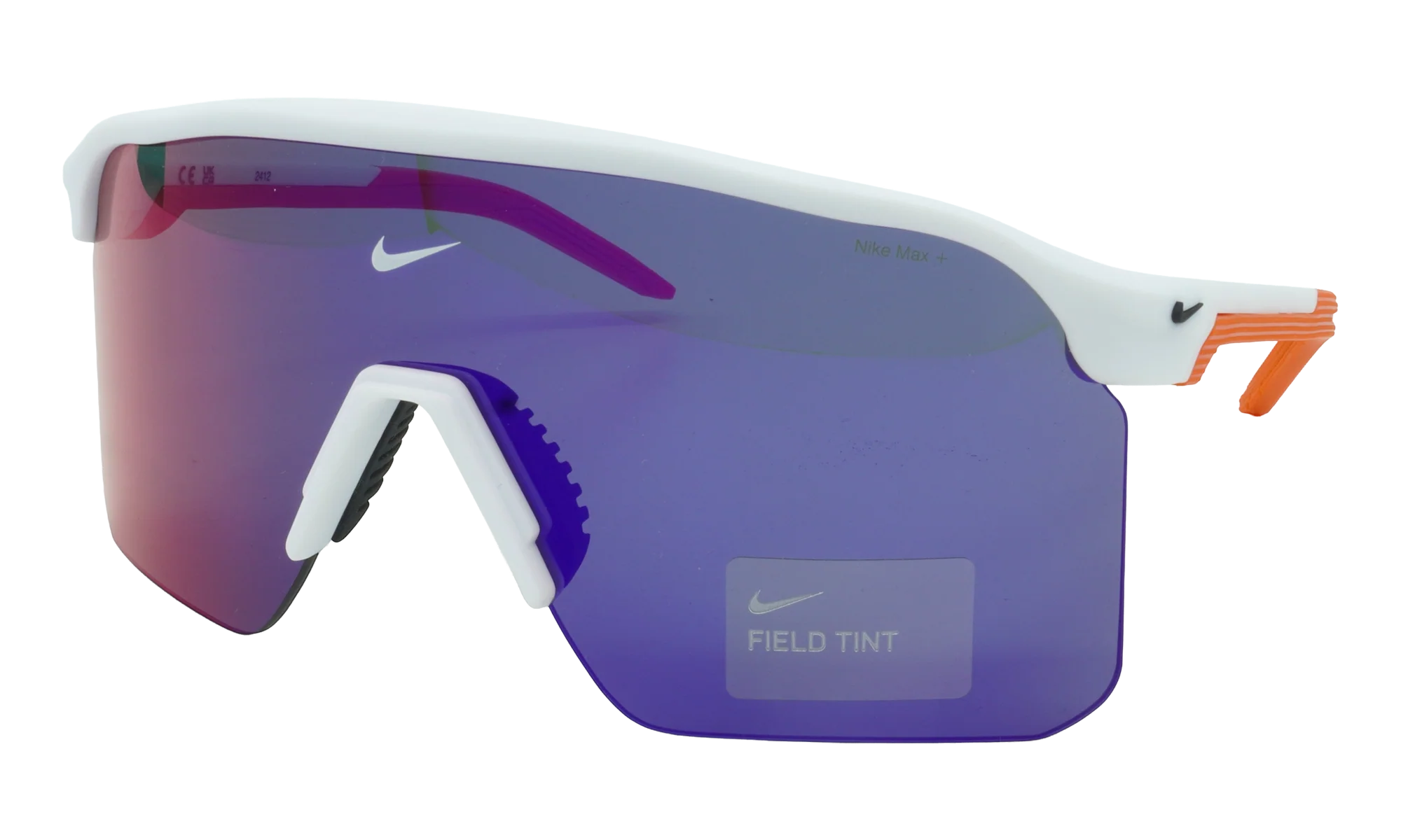 Expedition Shield Team Sunglasses "White / Orange / Field Tint" IH0899 103