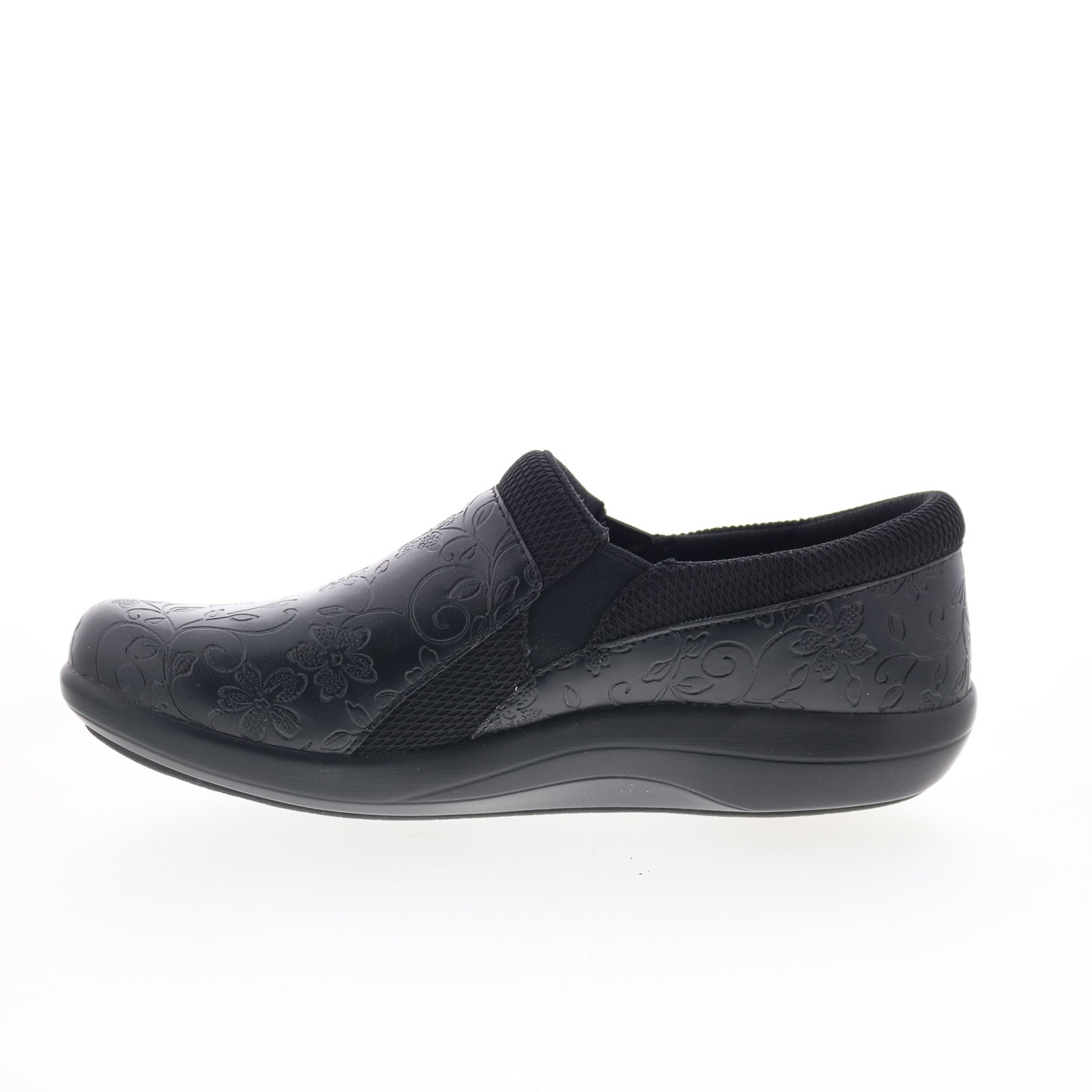 Alegria Duette Embloom DUE-8111 Womens Black Lifetsyle Sneakers Shoes
