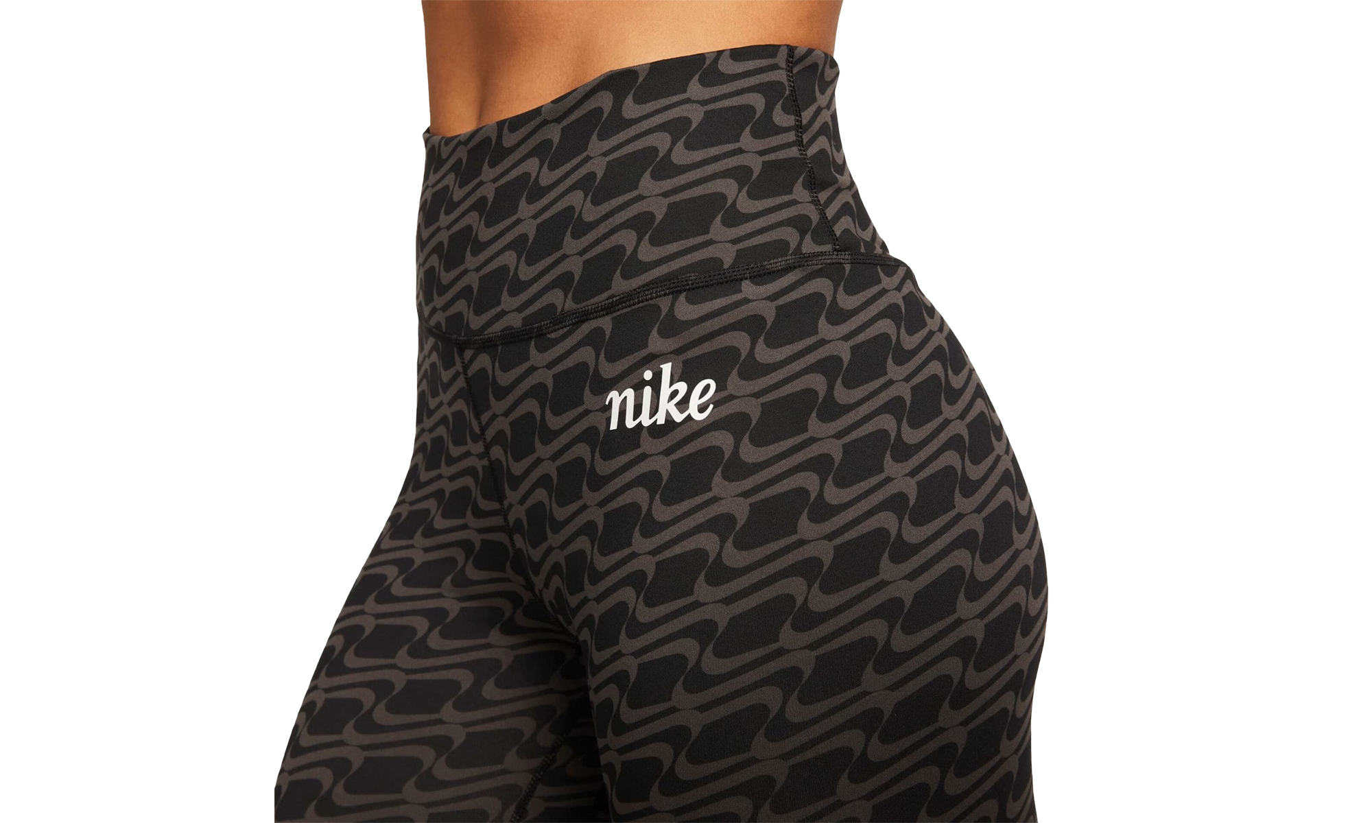 Womens One Dri-fit High-rise Fit Leggings"BLACK" DQ6403 010