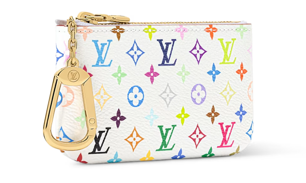 Key Pouch "Takashi Murakami - Multicolor White" M28388