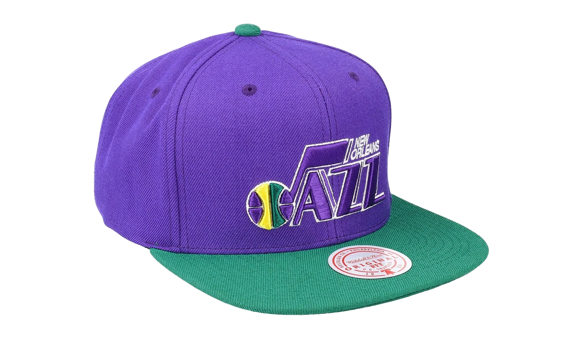 NBA Hardwood Classics Team 2 Tone 2.0 Snapback Cap "Utah Jazz - Purple / Green" HHSS3267 NOJYYPPPPRGN