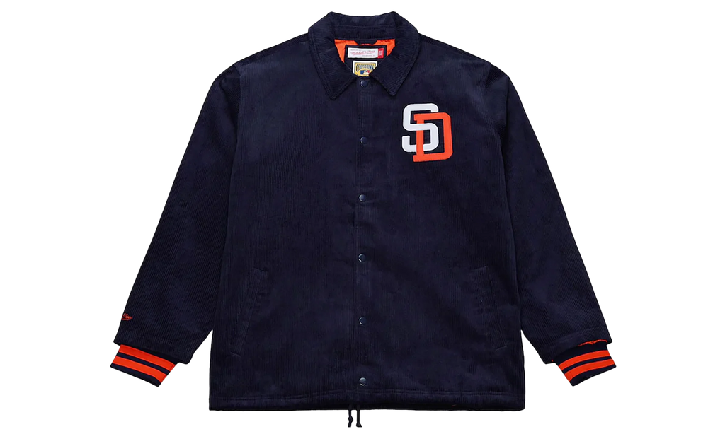 MLB Off The Bus Corduroy Jacket "Navy" JK11237 SDPNAVY
