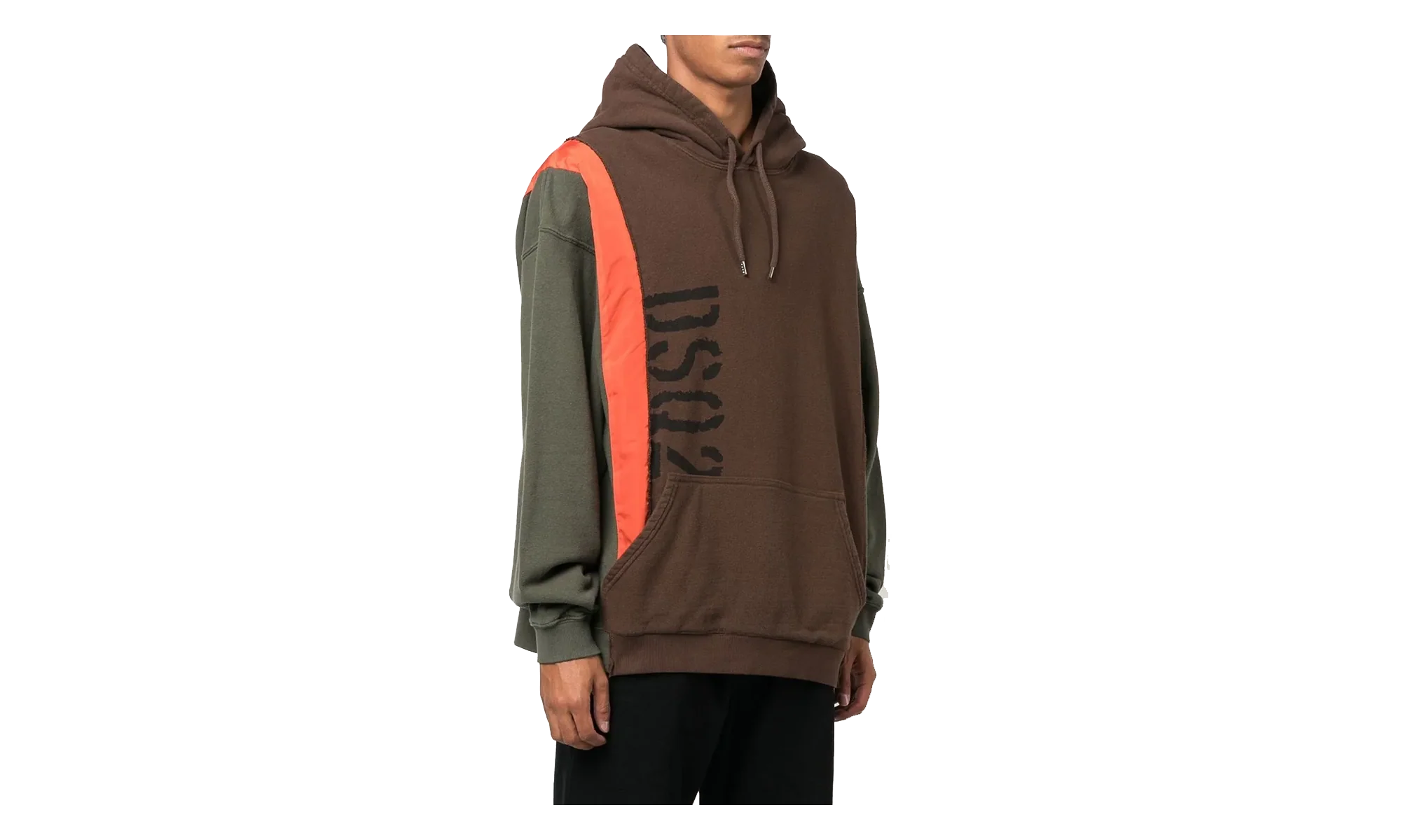 Panel Hoodie "Brown" S74GU0617S25553962