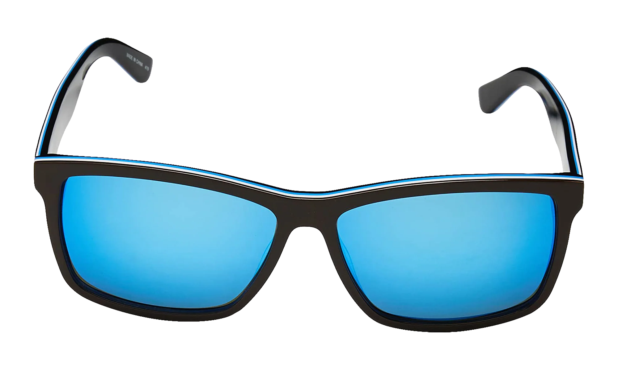 Rectangle Sunglasses "Dark Brown" L705S-234