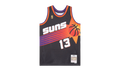 NBA Steve Nash Swingman Alternate Jersey "1996 Phoenix Suns - Black" SMJYGS18203 PSUBLCK96SNA