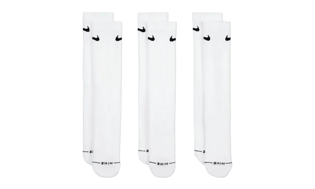 Everyday Elevated Crew Socks (3 Pairs) "White" HQ4335 901