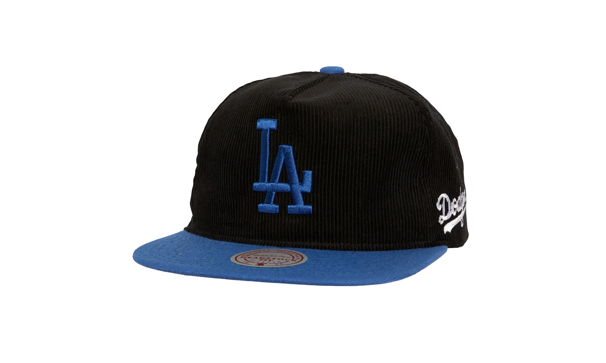 MLB Double Cord Deadstock Snapback Cap "Los Angeles Dodgers - Black" HM10166 LADBLCK