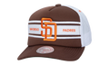 MLB Cooperstown Sideline Trucker Cap "San Diego Padres - Brown" HT8669 SDPBROW
