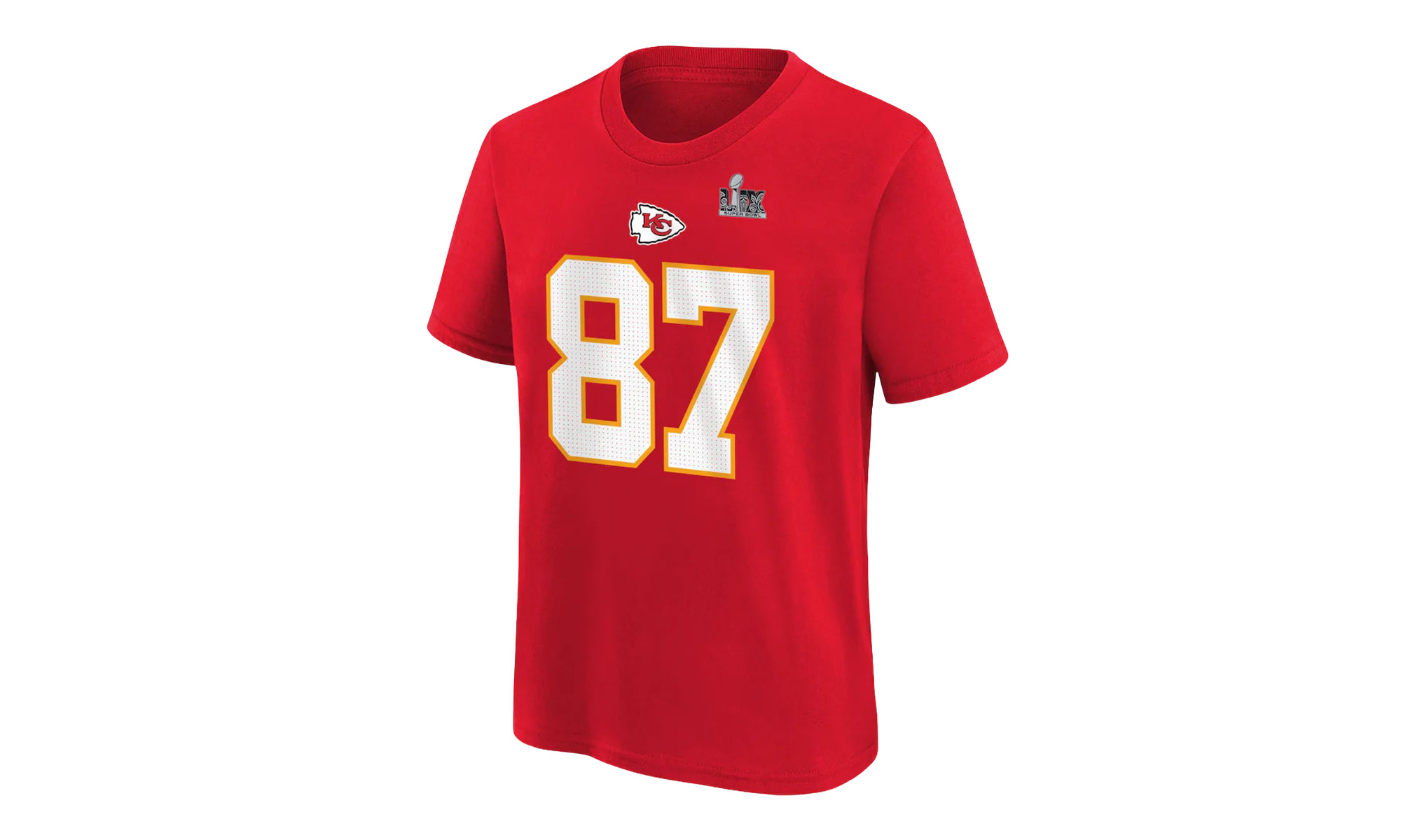 Kansas City Chiefs Super Bowl LIX GS "Travis Kelce Name & Number T‑Shirt" 9Z1B7NFPRECHIK