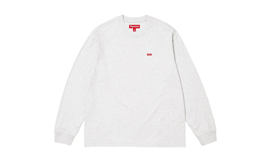 Small Box L/S Tee "FW25 - Ash Grey" SU26903