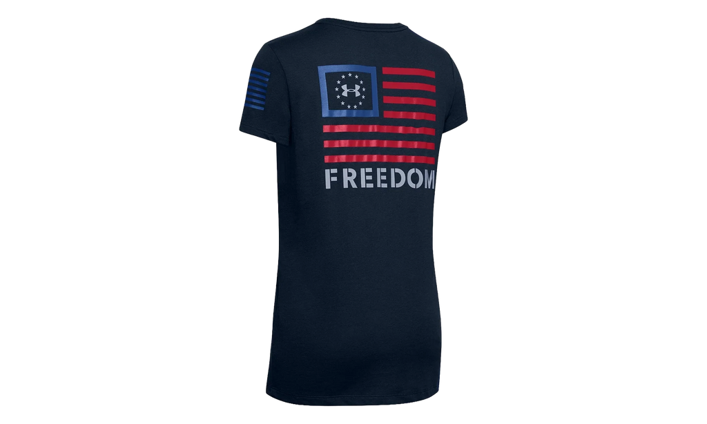 Freedom Banner T-Shirt WMNS "Academy Blue / Royal Blue" 1352160 408