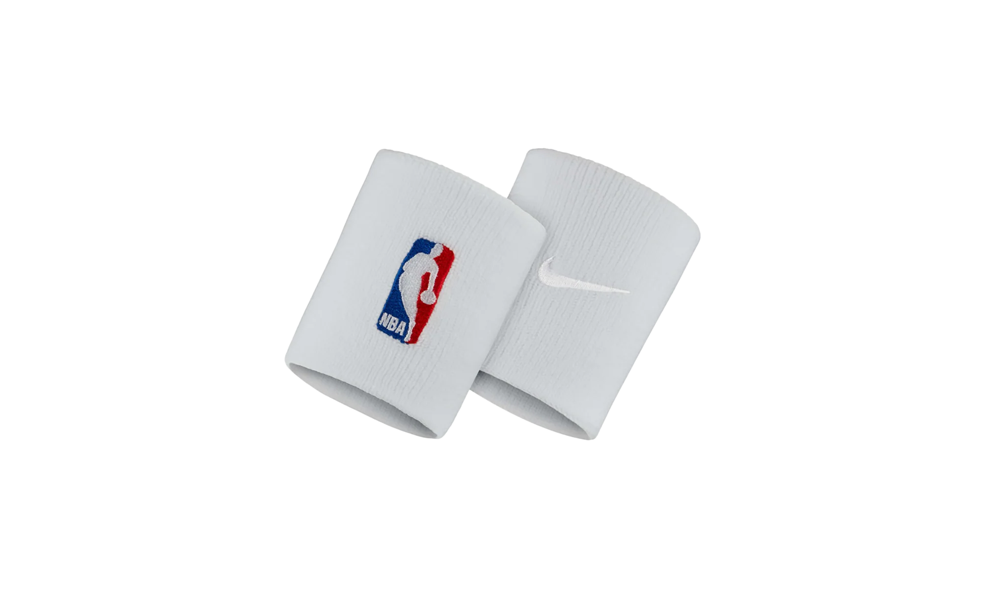 NBA Elite Wristbands "White" NKN03100