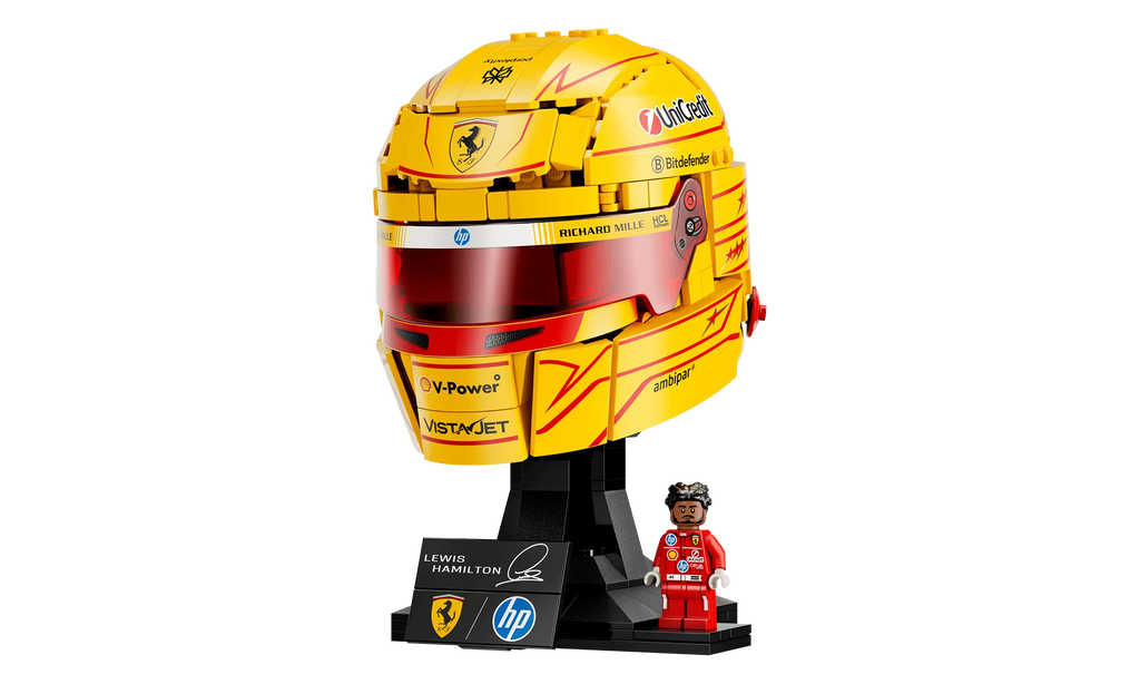 Scuderia Ferrari HP Lewis Hamilton Helmet "Yellow" 43022