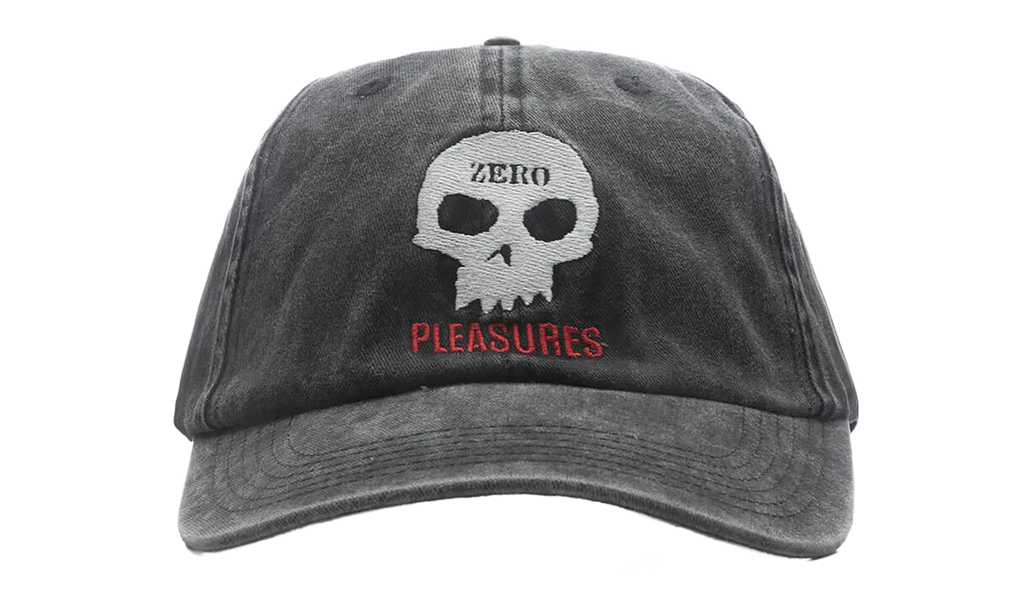 Skull Dad Hat Strapback "Zero - Black" P26SPZ014-BLK