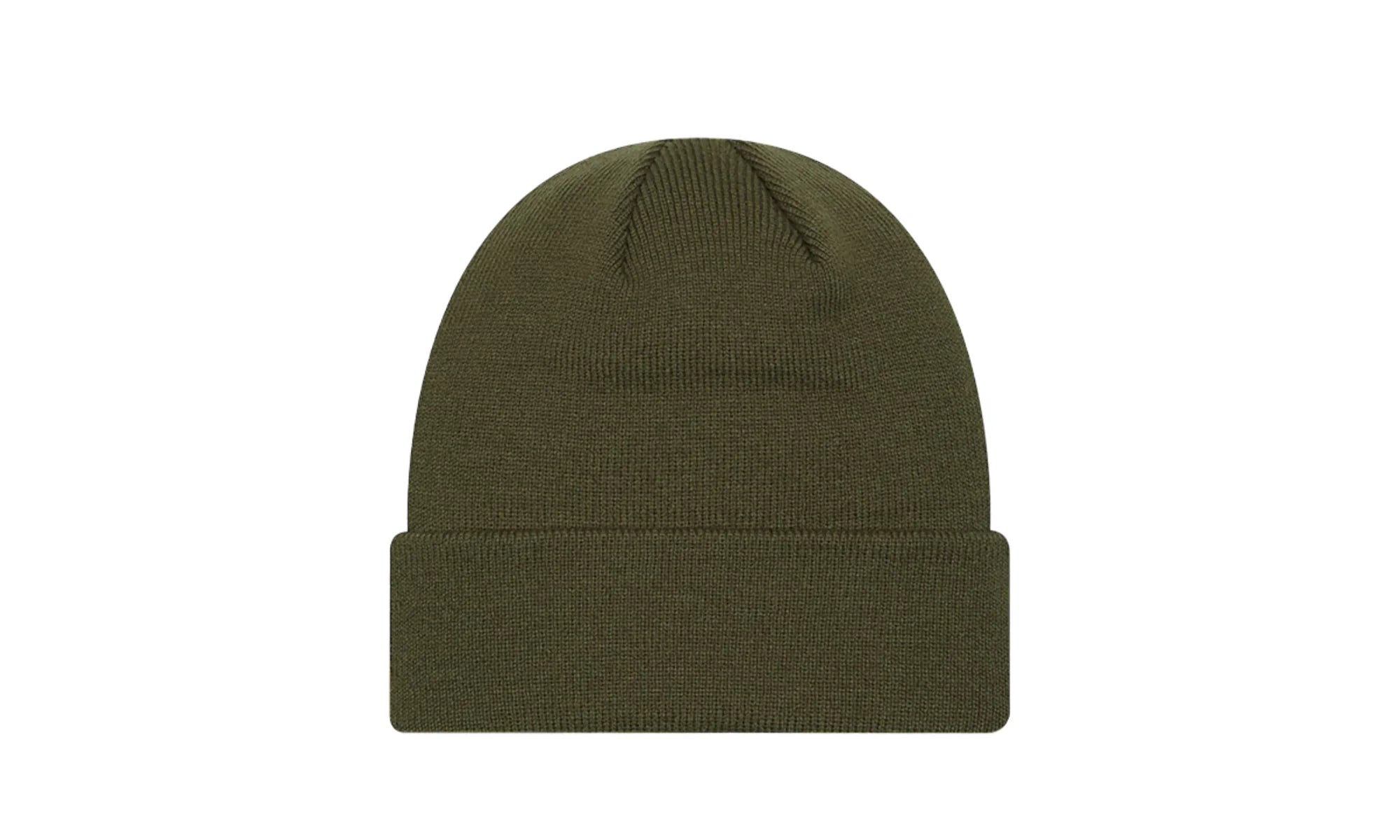 Basic Green Cuff Knit Beanie "Green" 60487128