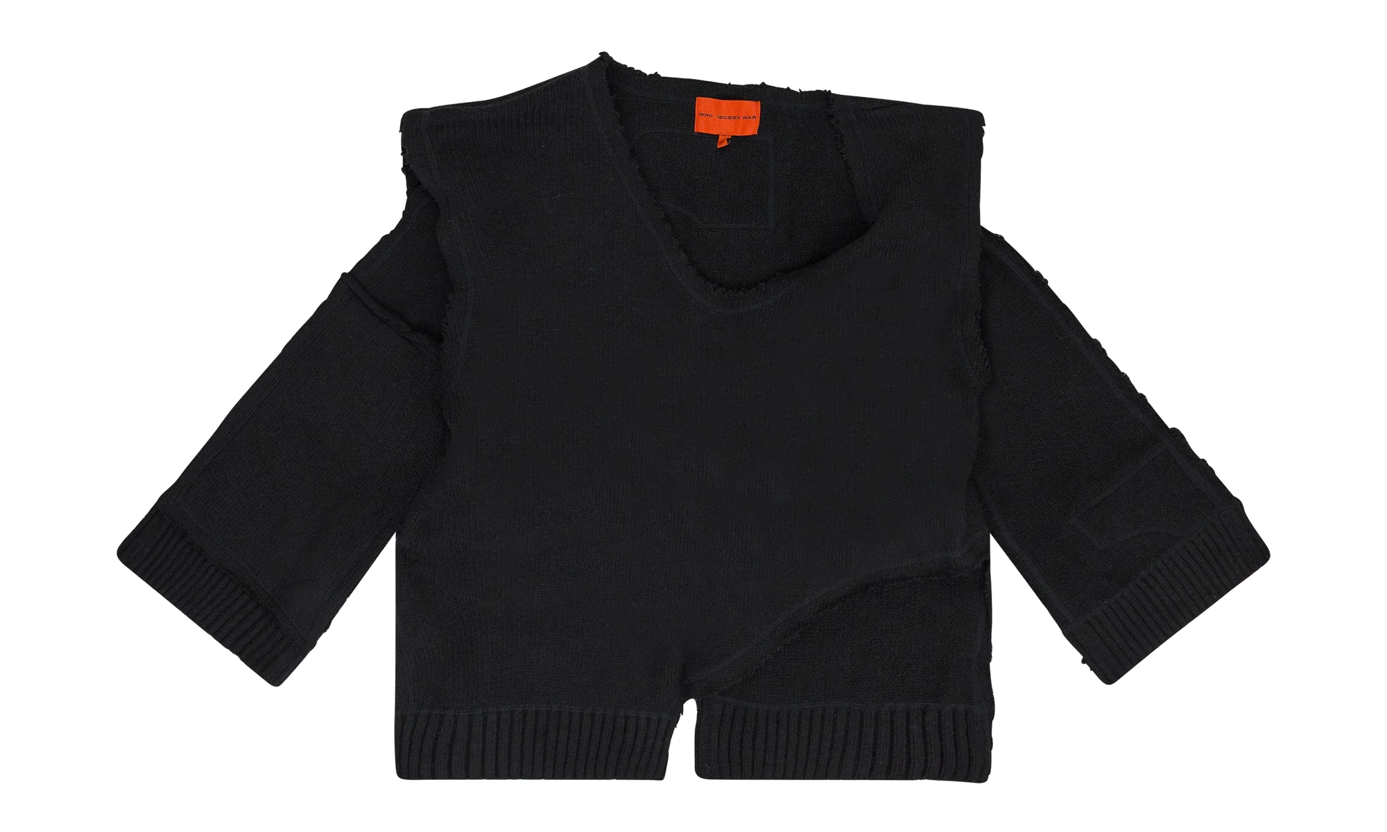 Unadorned Sweater Vest "Coal" 02637 10004WDWUSV BLAC